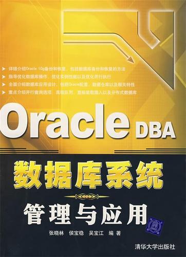 oracle dba 数据库系统管理与应用